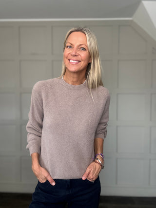 Beela Soft Crew Neck Jumper, Alpaca/Wool Mix, Best Seller - 23 Colours