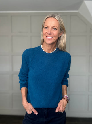 Beela Soft Crew Neck Jumper, Alpaca/Wool Mix, Best Seller - 23 Colours