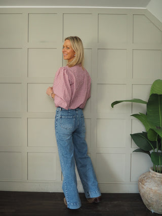 Falmer Boot Cut Jeans  - Denim Blue