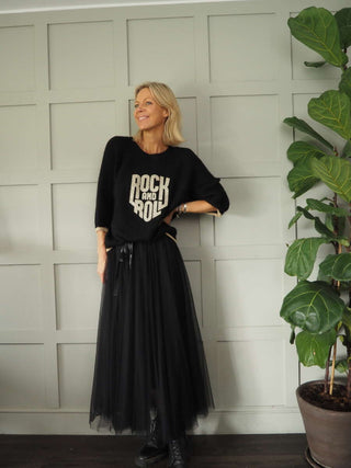 Taz Tulle Skirt with Elasticated Waist and Satin Ribbon - 7 Colours