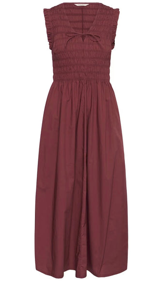 Borgnette Dress by Part Two - Burnt Russet