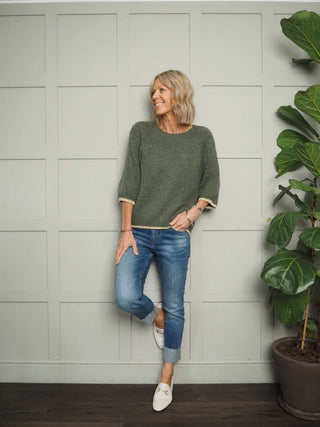 Soho Distressed Relaxed Fit Denim Jeans, Best Seller - Dark Indigo, Denim Blue, Ecru, Grey