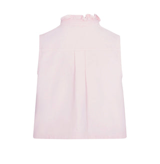 Iris Waistcoat by Seventy Mochi - Blush Pink, Idaho Denim Blue
