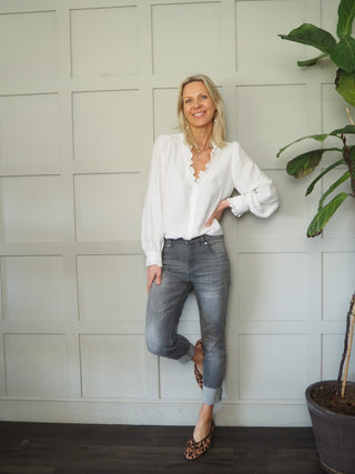 Soho Distressed Relaxed Fit Denim Jeans, Best Seller - Dark Indigo, Denim Blue, Ecru, Grey