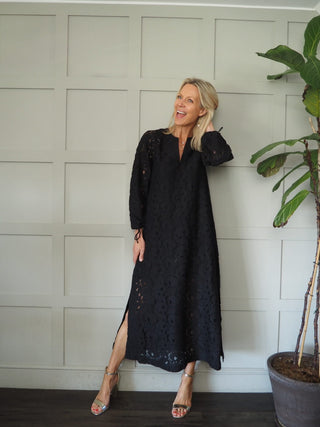 Taya Dress by Soaked - Black