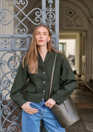 Elbrus Blazer by Soaked - Dark Green