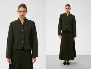 Elbrus Blazer by Soaked - Dark Green