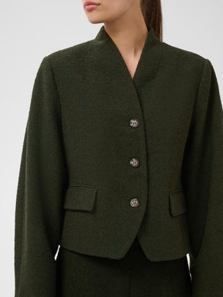 Elbrus Blazer by Soaked - Dark Green