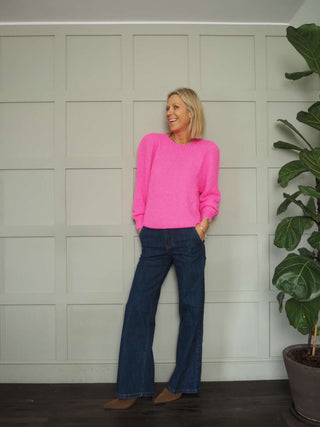 Padam Super Soft, Puff Shoulder Round Neck Jumper, Best Seller - 13 Colours