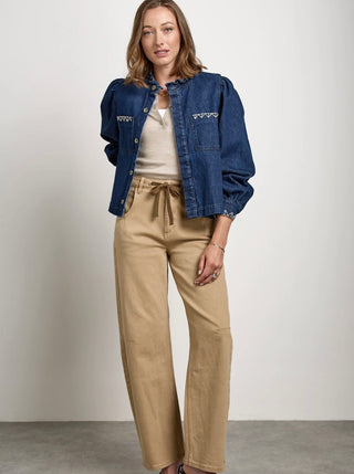 Ziggy Jacket by Seventy Mochi - Americana (Dark Blue Denim)