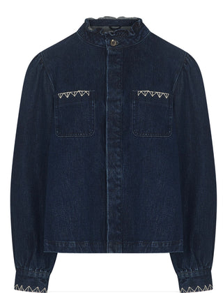 Ziggy Jacket by Seventy Mochi - Americana (Dark Blue Denim)