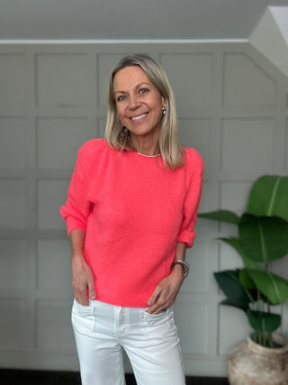 Padam Super Soft, Puff Shoulder Round Neck Jumper, Best Seller - 14 Colours