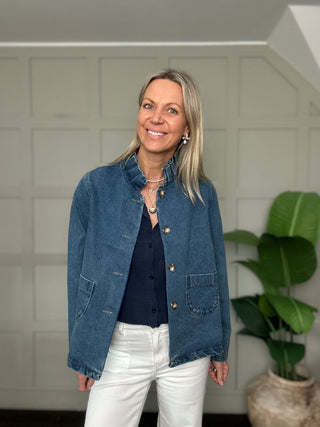 Morton Denim Jacket - Denim Blue