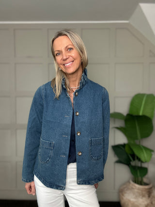 Morton Denim Jacket - Denim Blue