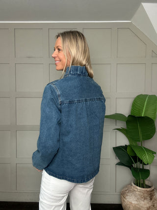 Morton Denim Jacket - Denim Blue