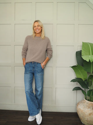 Beela Soft Crew Neck Jumper, Alpaca/Wool Mix, Best Seller - 20 Colours