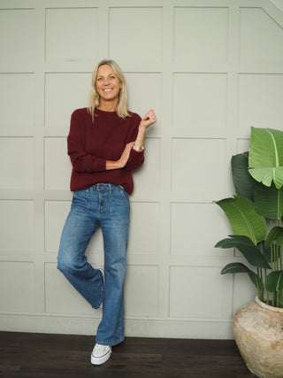 Beela Soft Crew Neck Jumper, Alpaca/Wool Mix, Best Seller - 20 Colours