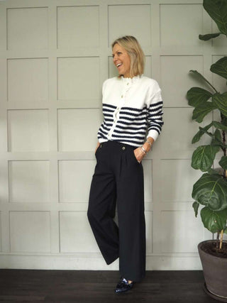 Love Pleated Trousers - Black, Camel, Navy Blue