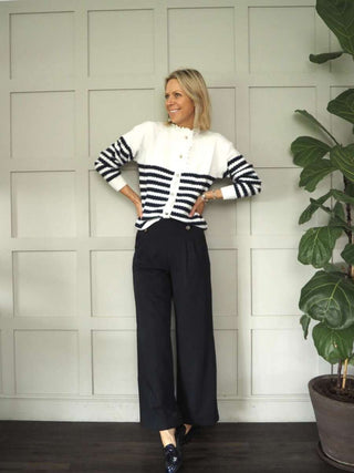 Love Pleated Trousers - Black, Camel, Navy Blue