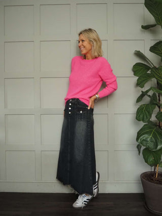 Beela Soft Crew Neck Jumper, Alpaca/Wool Mix, Best Seller - 20 Colours