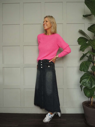 Beela Soft Crew Neck Jumper, Alpaca/Wool Mix, Best Seller - 20 Colours