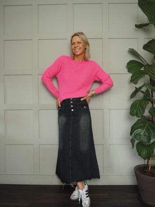 Beela Soft Crew Neck Jumper, Alpaca/Wool Mix, Best Seller - 20 Colours