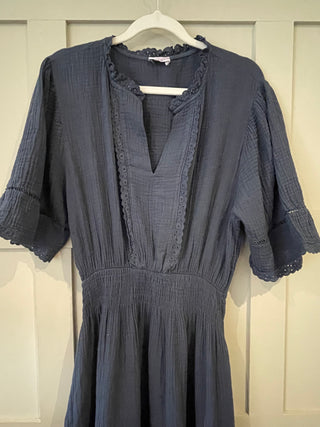 Edenridge Cheesecloth Dress - 7 Colours