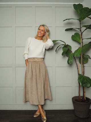 Padam Super Soft, Puff Shoulder Round Neck Jumper, Best Seller - 13 Colours