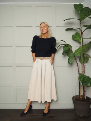 Padam Super Soft, Puff Shoulder Round Neck Jumper, Best Seller - 13 Colours