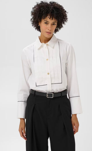 Devrim Shirt by Part Two - White