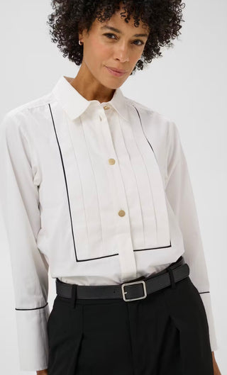 Devrim Shirt by Part Two - White