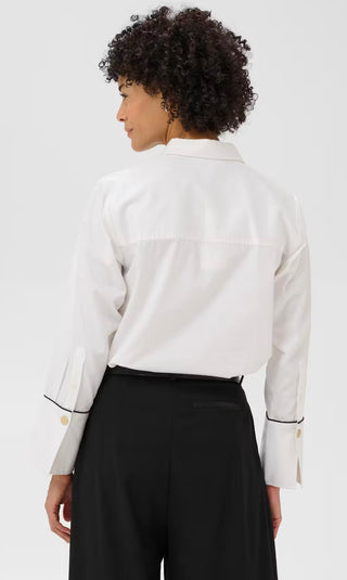Devrim Shirt by Part Two - White