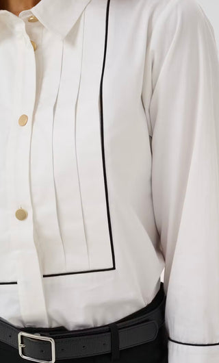 Devrim Shirt by Part Two - White