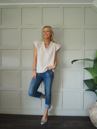 Bosham Cotton Cheesecloth Short Sleeve Blouse - 7 Colours