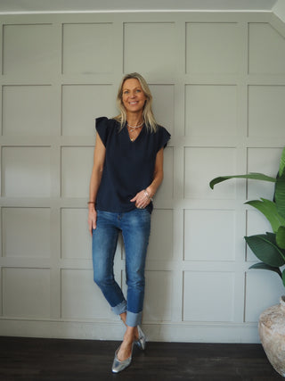 Bosham Cotton Cheesecloth Short Sleeve Blouse - 7 Colours