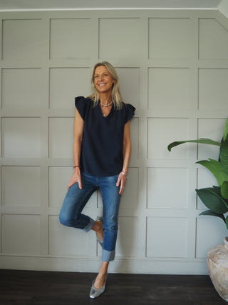 Bosham Cotton Cheesecloth Short Sleeve Blouse - 7 Colours