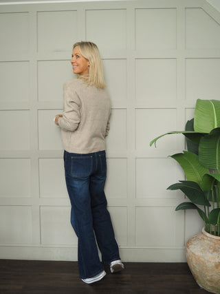 Bymedi Deco Jumper by BYoung - Stone