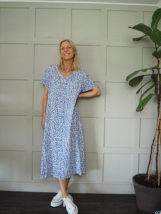 Trinity Leopard Print Cheesecloth Dress - 6 Colours