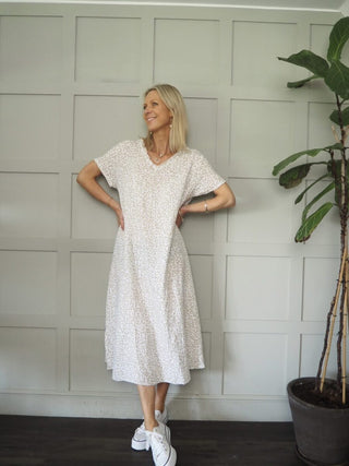 Trinity Leopard Print Cheesecloth Dress - 6 Colours