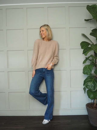 Padam Super Soft, Puff Shoulder Round Neck Jumper, Best Seller - 13 Colours