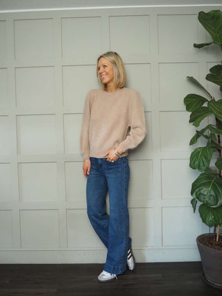 Padam Super Soft, Puff Shoulder Round Neck Jumper, Best Seller - 13 Colours