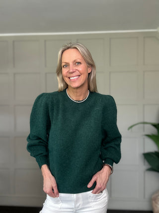 Padam Super Soft, Puff Shoulder Round Neck Jumper, Best Seller - 14 Colours