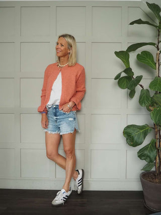 Bocks Stonewashed Denim Shorts - Light Denim Blue