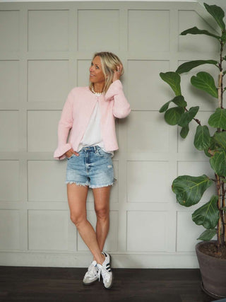 Bocks Stonewashed Denim Shorts - Light Denim Blue