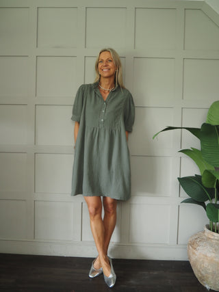 Cara Cheesecloth Dress - 5 Colours