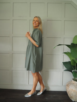 Cara Cheesecloth Dress - 5 Colours