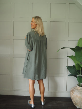 Cara Cheesecloth Dress - 5 Colours