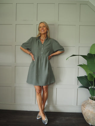 Cara Cheesecloth Dress - 5 Colours
