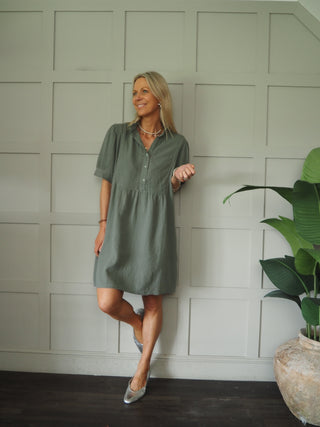 Cara Cheesecloth Dress - 5 Colours