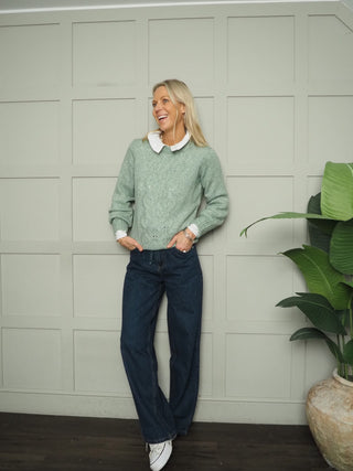 Byoksana Jumper by BYoung - Green